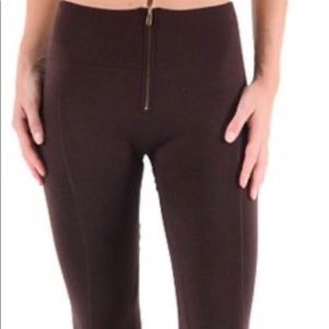 H 2 Gear-Brown lined leggings-S/M New with tags